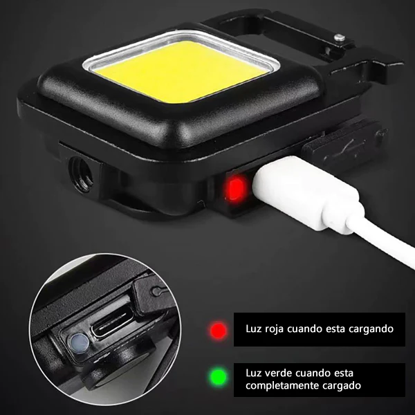 🔥 50% DE DESCUENTO🔥- Mini Linterna Llavero Led 🔦
