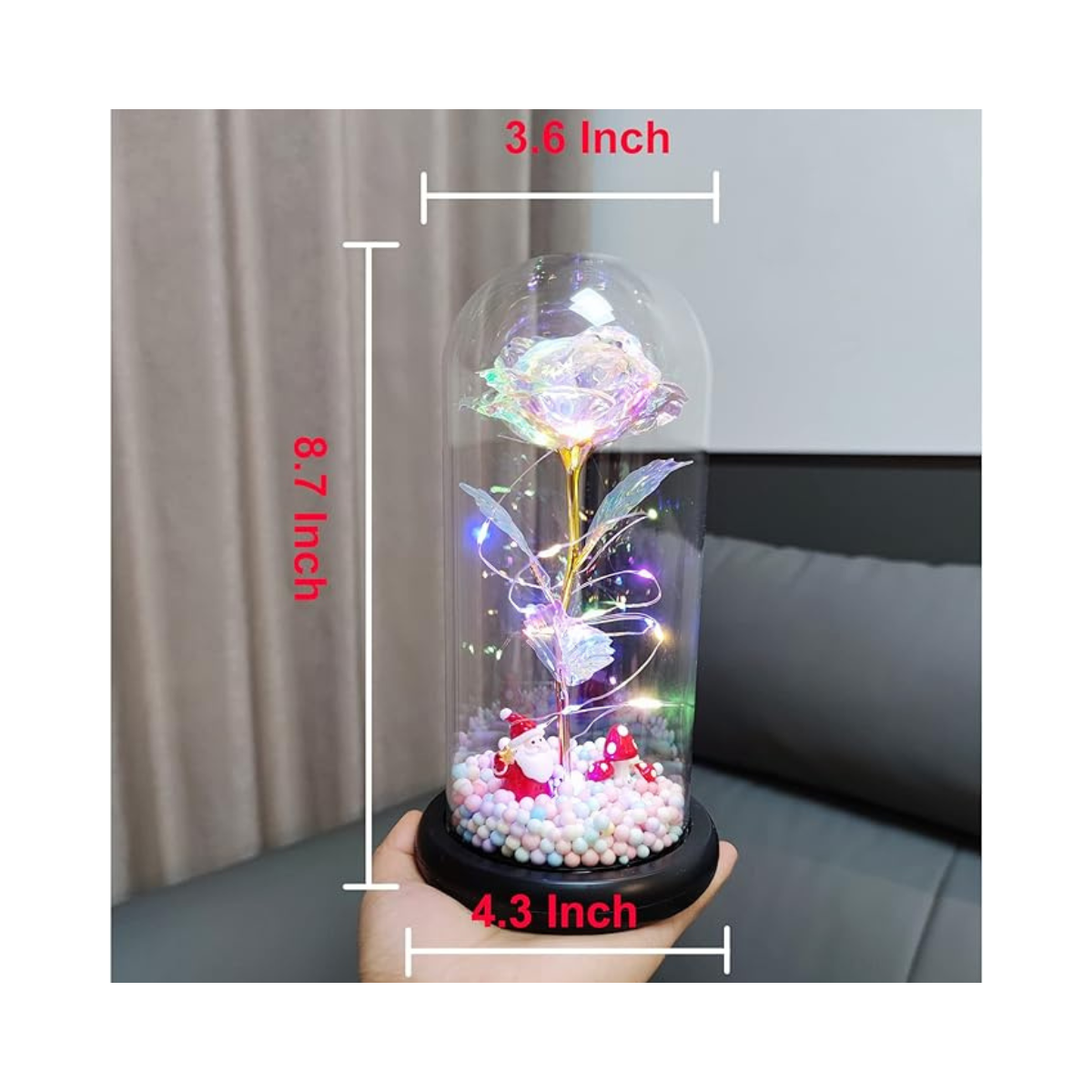 ROSA BRILLANTE SAN VALENTIN LOVELY™ 50%OFF ENVIO GRATIS