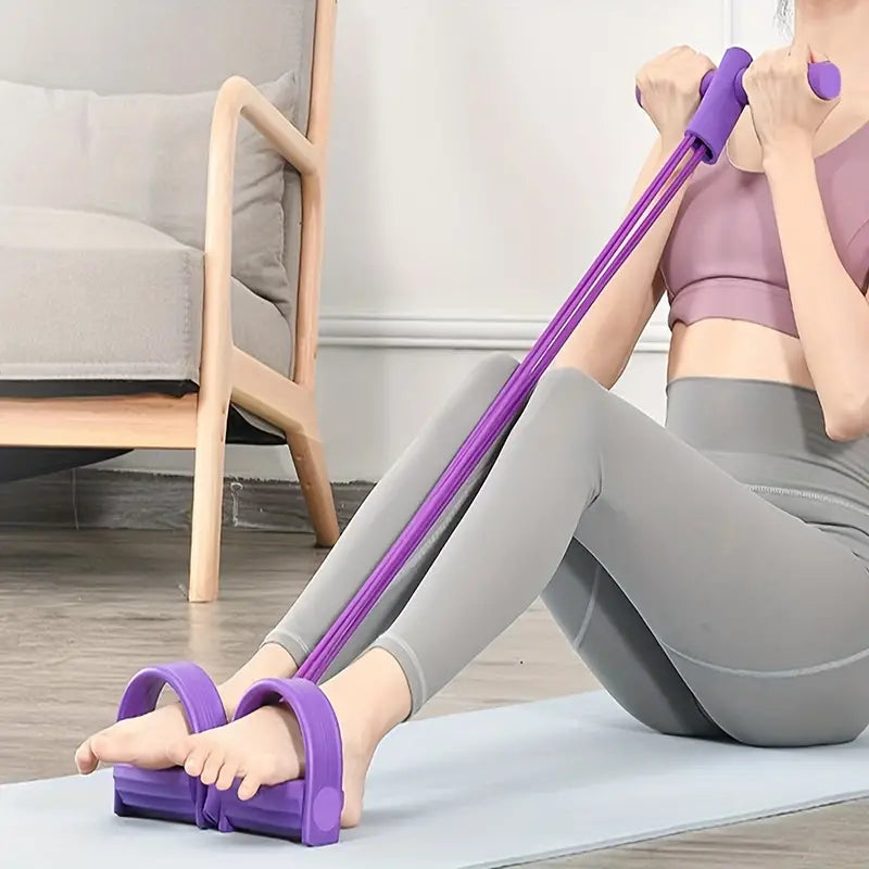 BANDA DE EJERCICIOS CON PEDAL | MEJORA TU CUERPO DESDE CASA
