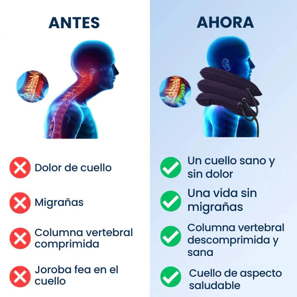 COJÍN CERVICAL ORTOPÉDICO + Guía de Ejercicios para una Vida sin Tensión de REGALO
