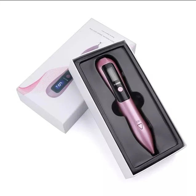 Pluma laser - elimina imperfecciones de la piel al instante😱
