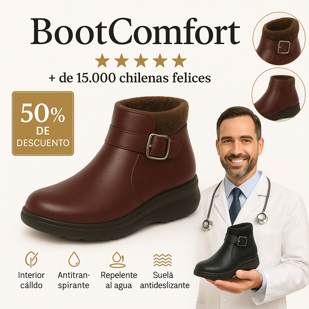 Botas ortopédicas chiporro Bootcomfort 🔥ULTIMAS UNIDADES🔥