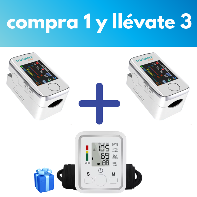 GlucoMax® - Medidor láser no invasivo [99,9% de precisión]