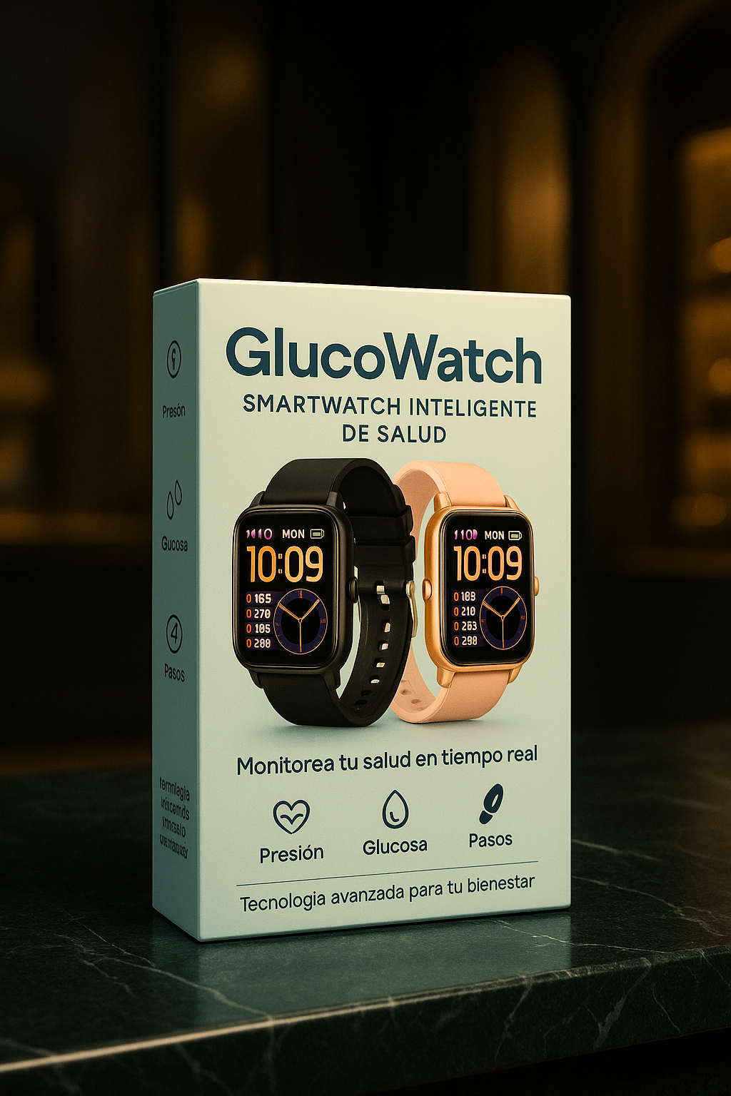 GlucoWatch™ – Reloj inteligente para monitorear tu glucosa en tiempo real