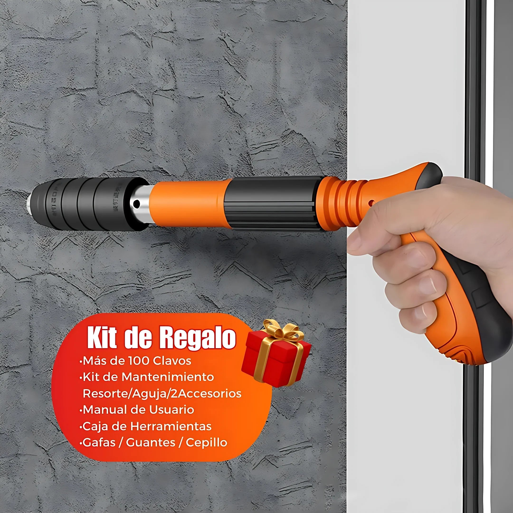 PistolaTitan - Kit De Clavos incluidos